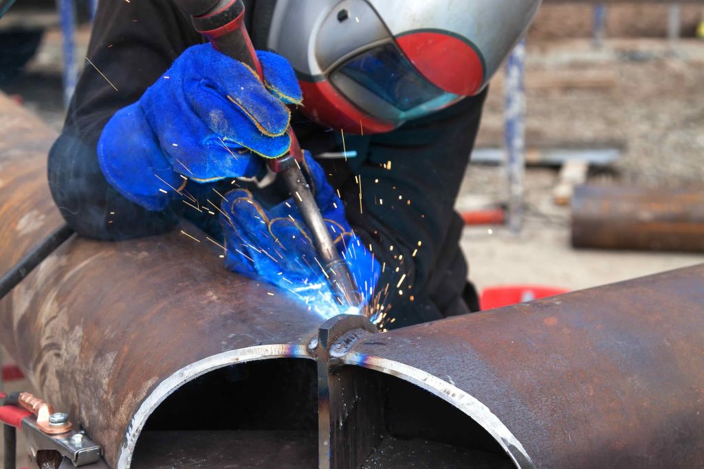 What is high-pressure welding?