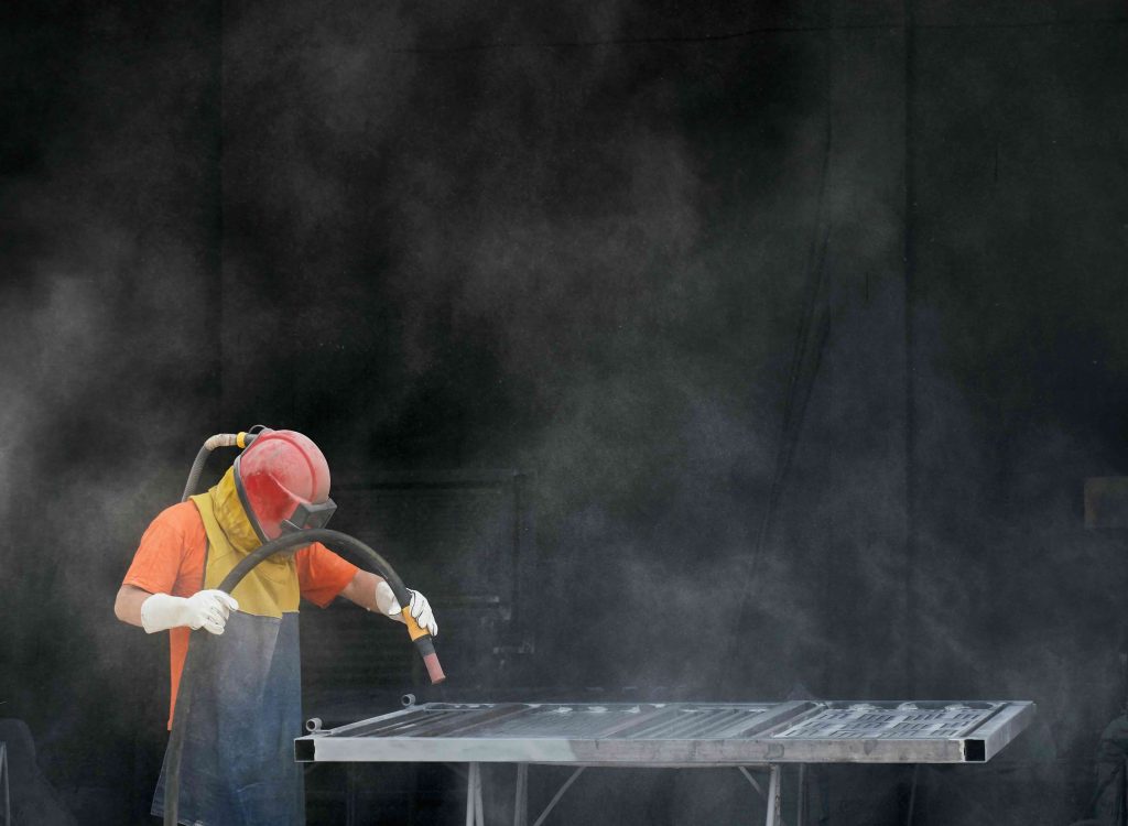 industrial sandblasting SRP Group