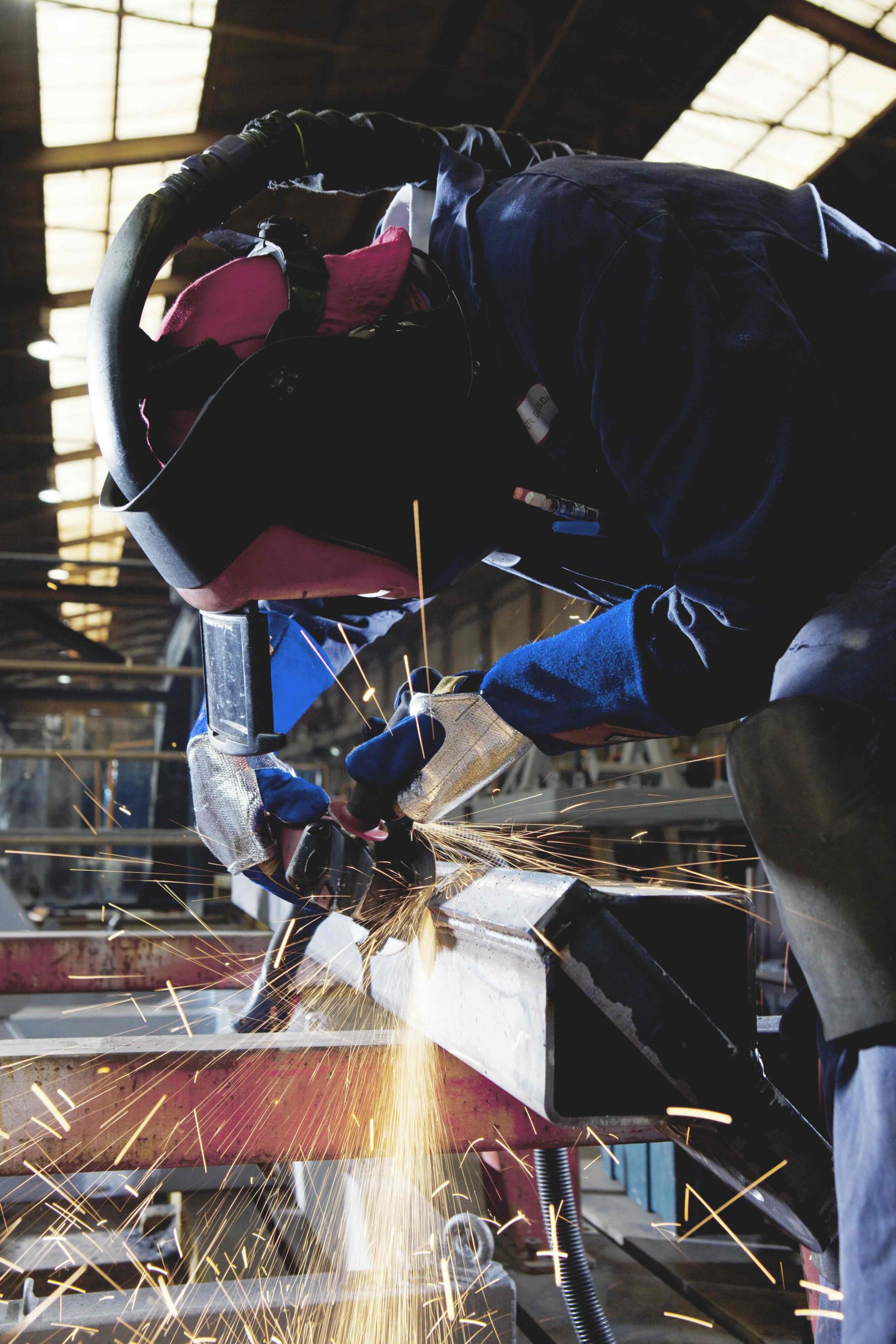 On-site industrial welding